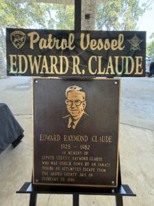 Edward Claude Plaque